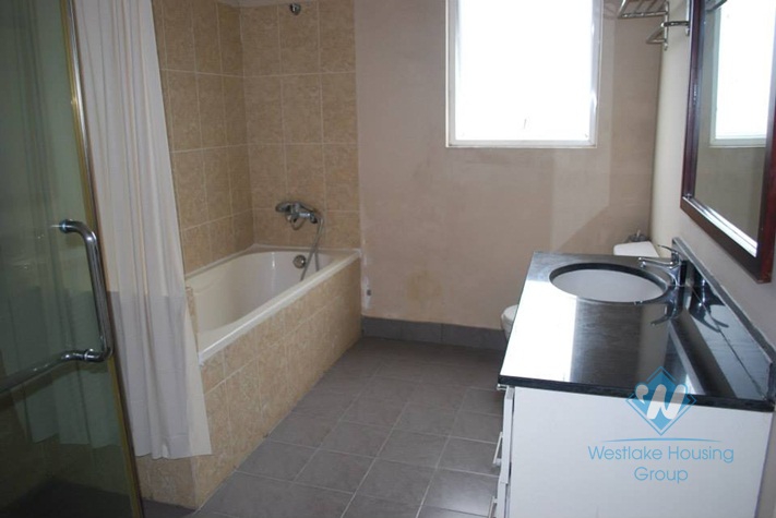 Two bed balcony apartment for rent on To Ngoc Van, Tay Ho, Hanoi